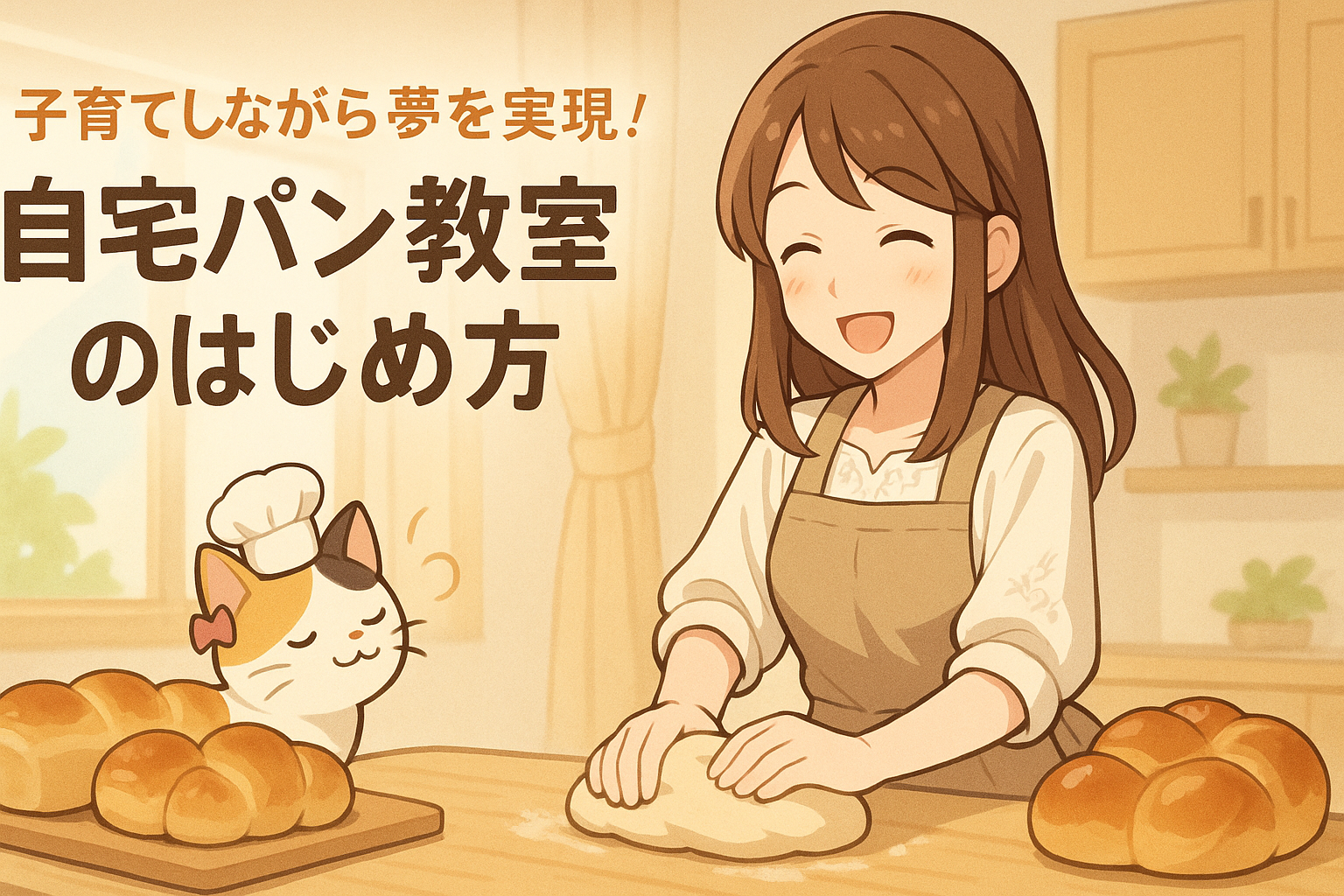 自宅パン教室のはじめ方