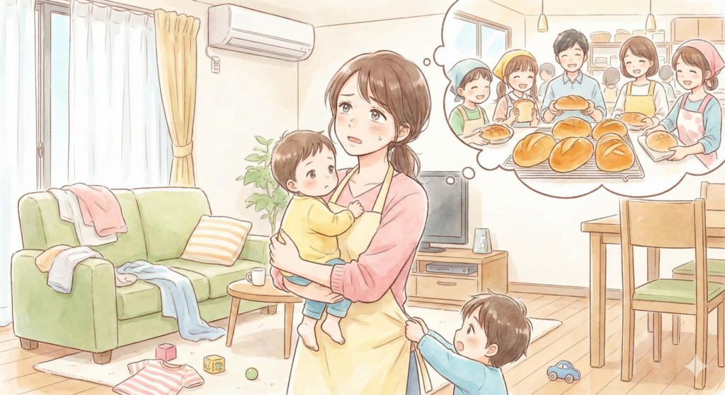 パン教室を夢見る主婦