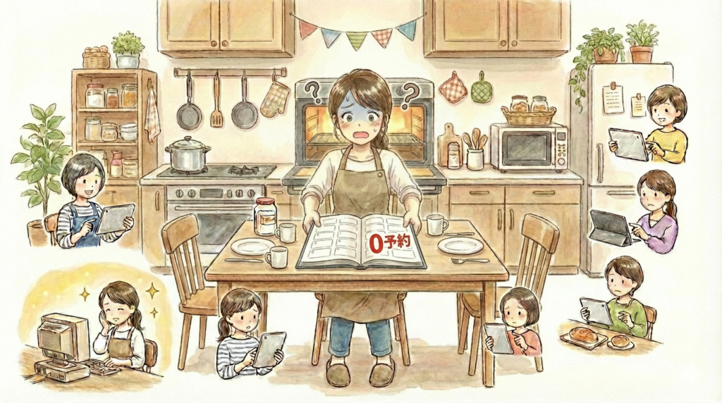 予約0のパン教室の先生