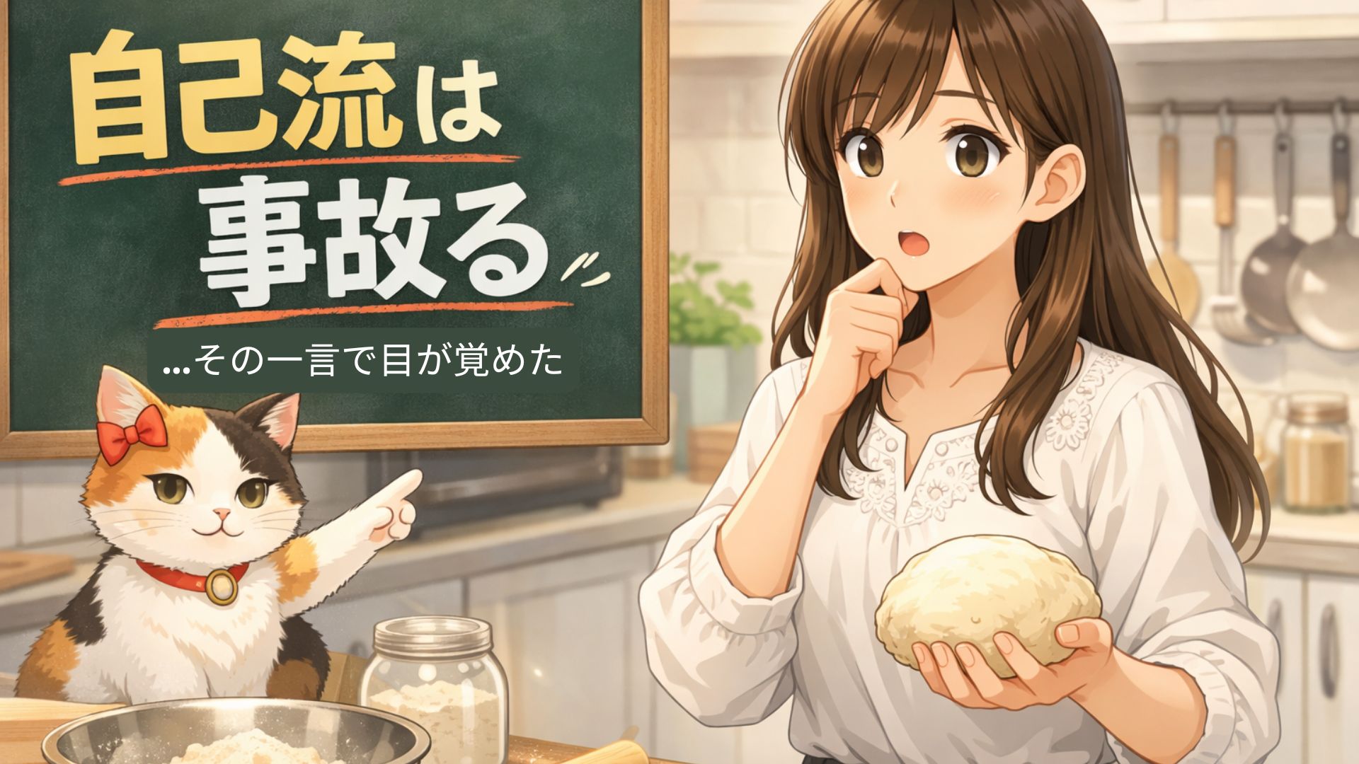 パン教室自己流は事故る